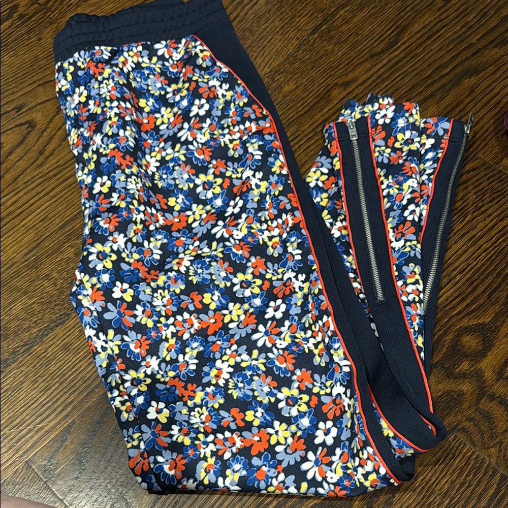 **rag & bone Blue and Orange Track Pants Vibrant Joggers**